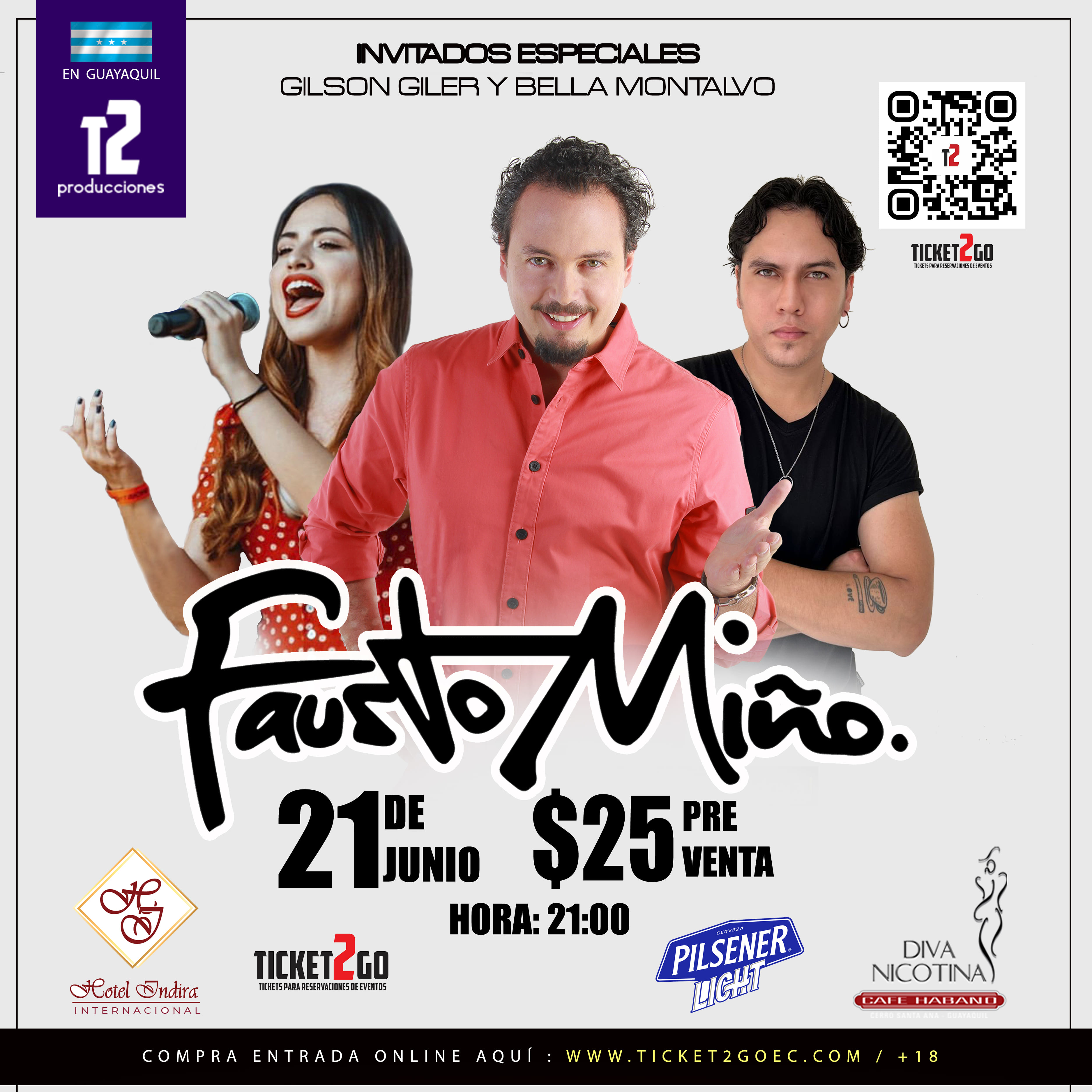 FAUSTO MIÑO concierto en Guayaquil
