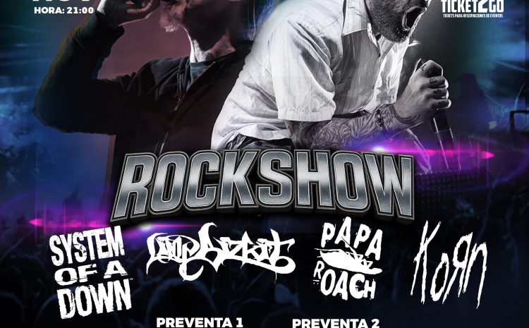 ROCKSHOW / Limp Bizkit-Korn-System-PapaRoach